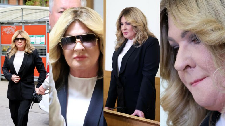 Beata Kozidrak stawiła się w sądzie w swoje 62. urodziny
