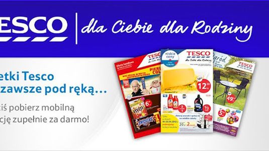 Gazetki Tesco na smartfonie 1