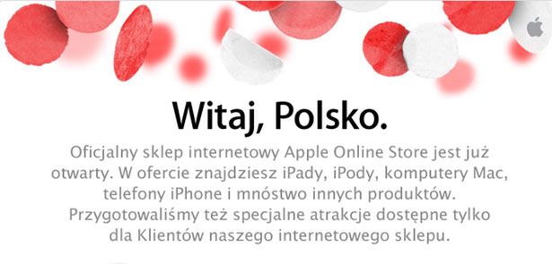 Oficjalny sklep internetowy Apple Online Store już w Polsce!
