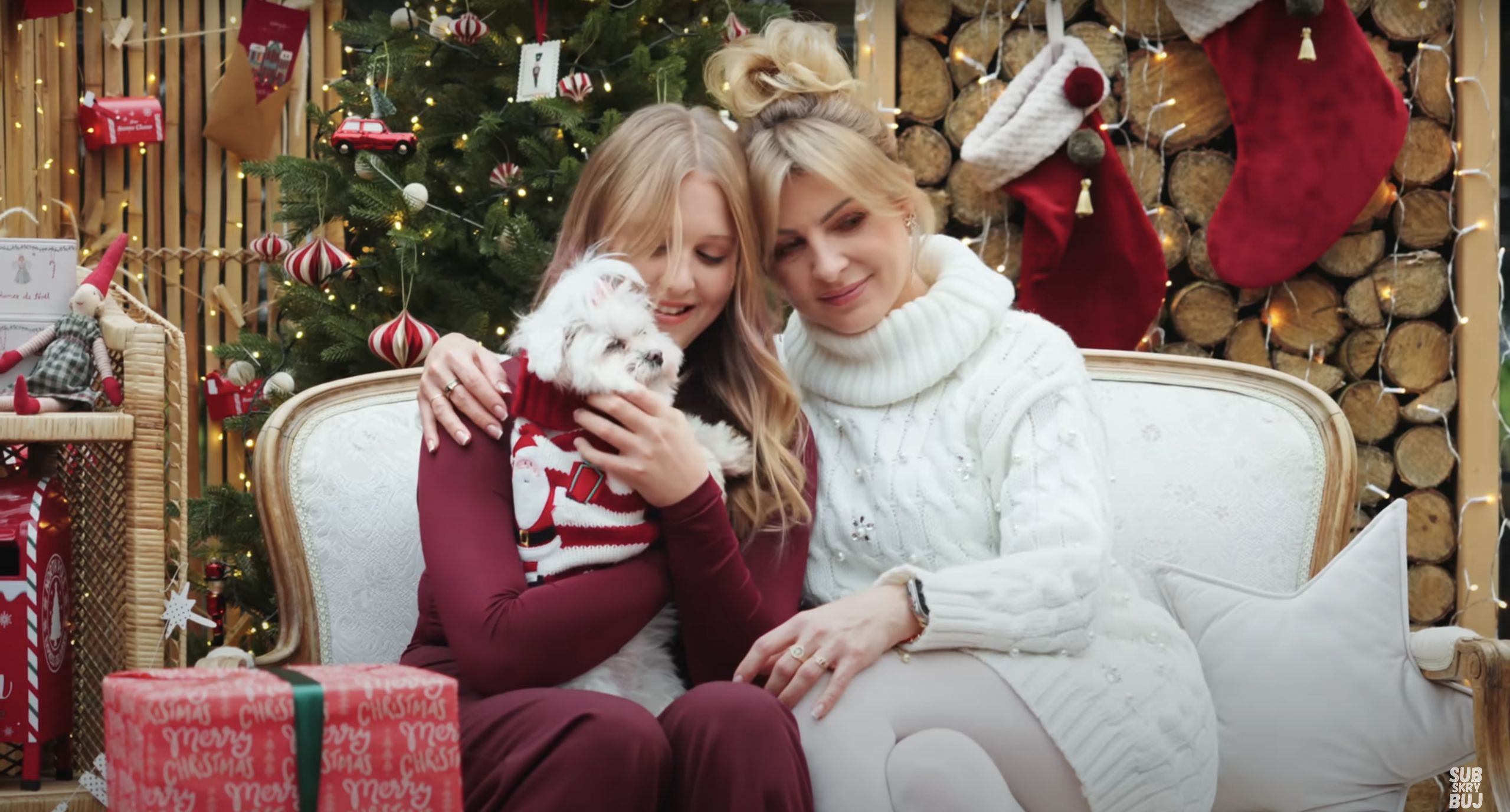 Magdalena Narożna z córką Gabrysią