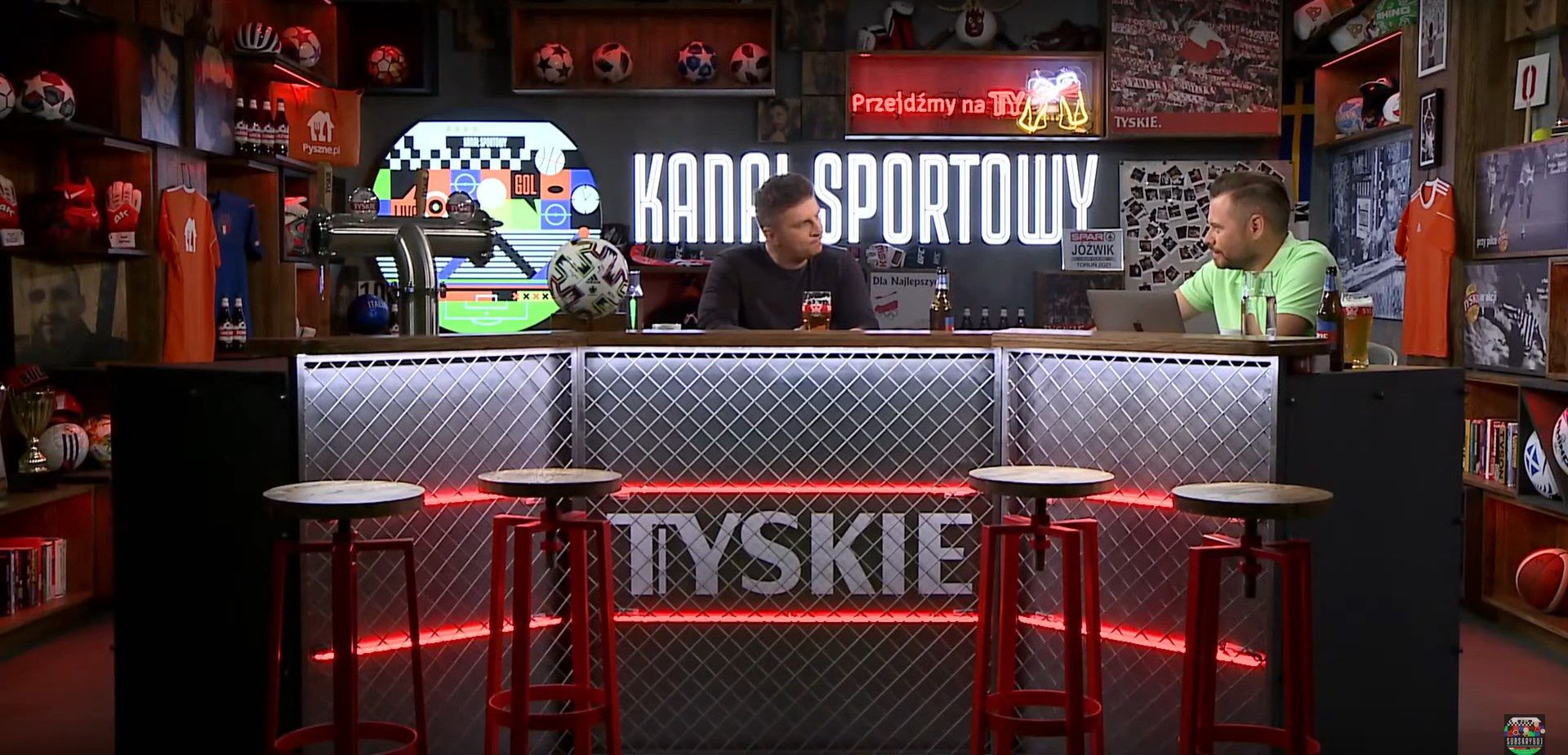 Mateusz Borek i Krzysztof Stanowski w Kanale Sportowym