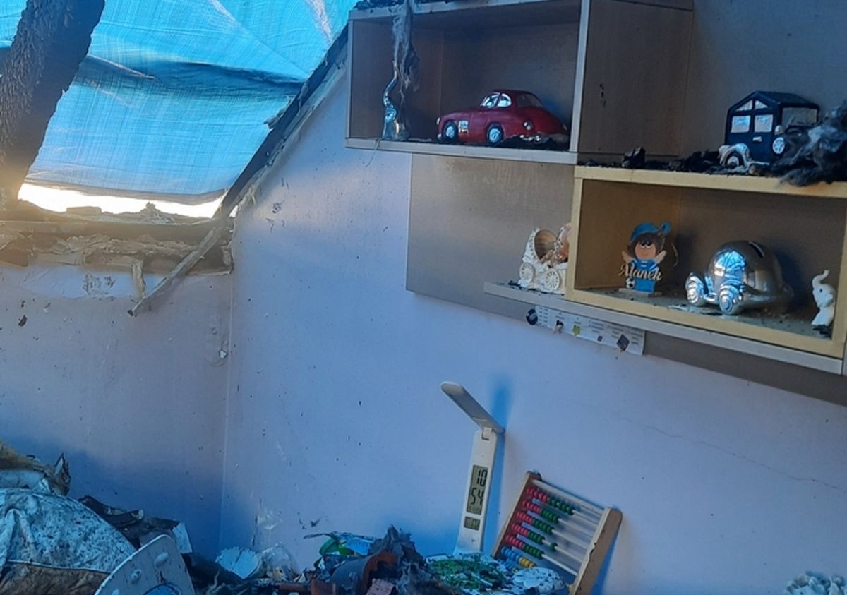 Pożar w Sośnicowicach. Policjant prosi o pomoc