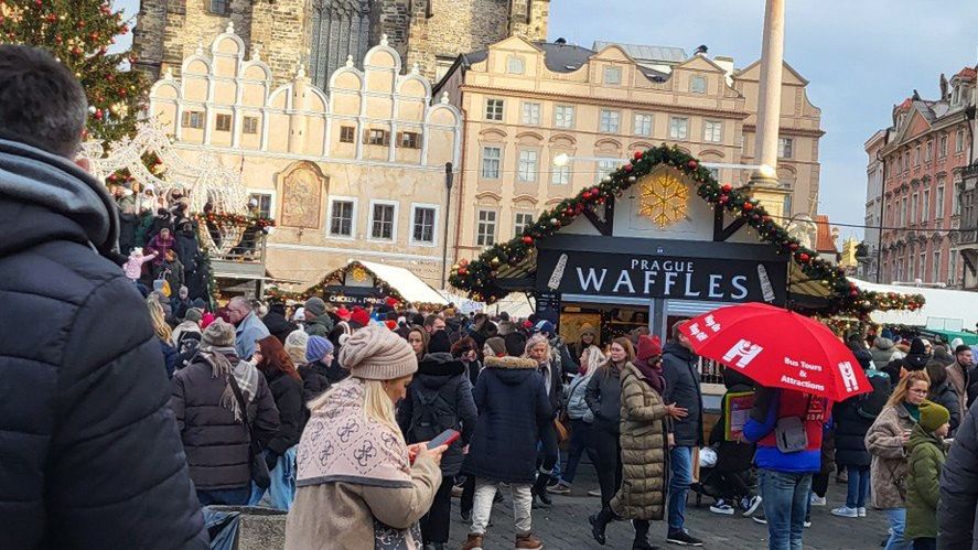 Praga i jarmarki świąteczne