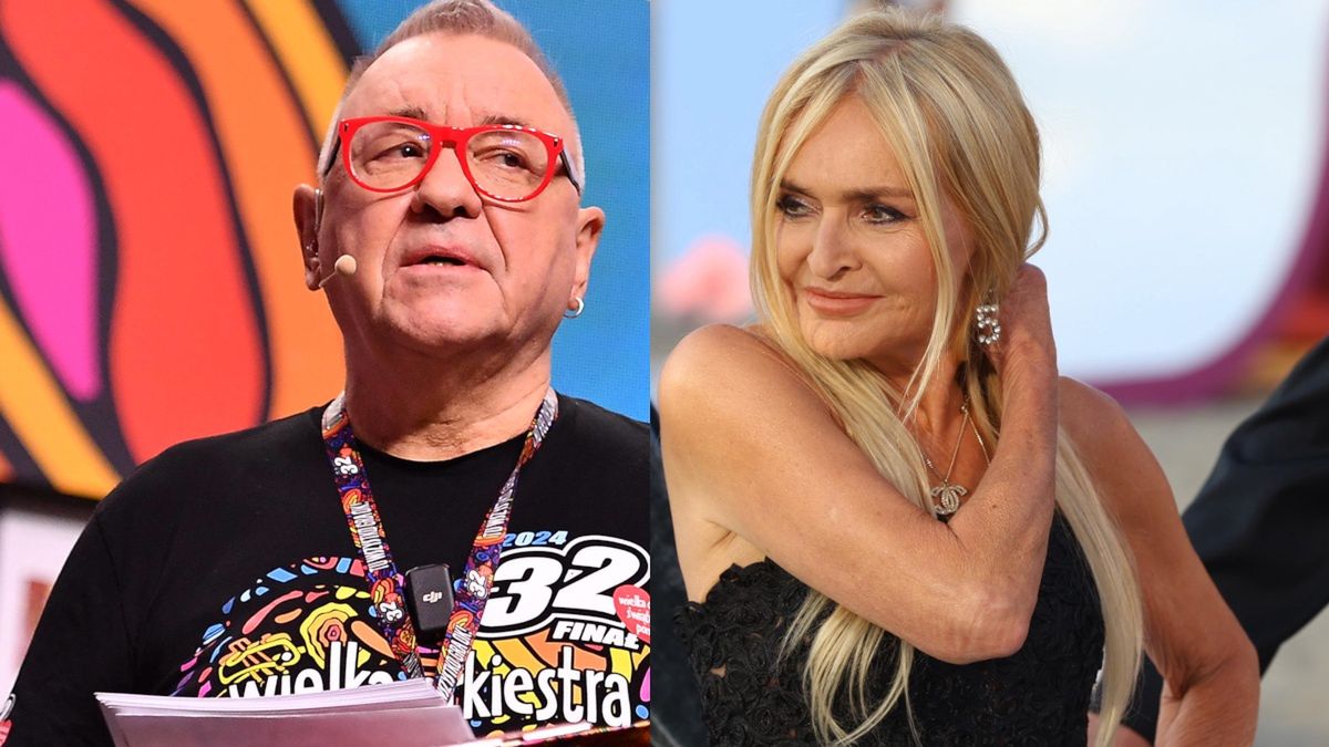 Jurek Owsiak i Monika Olejnik