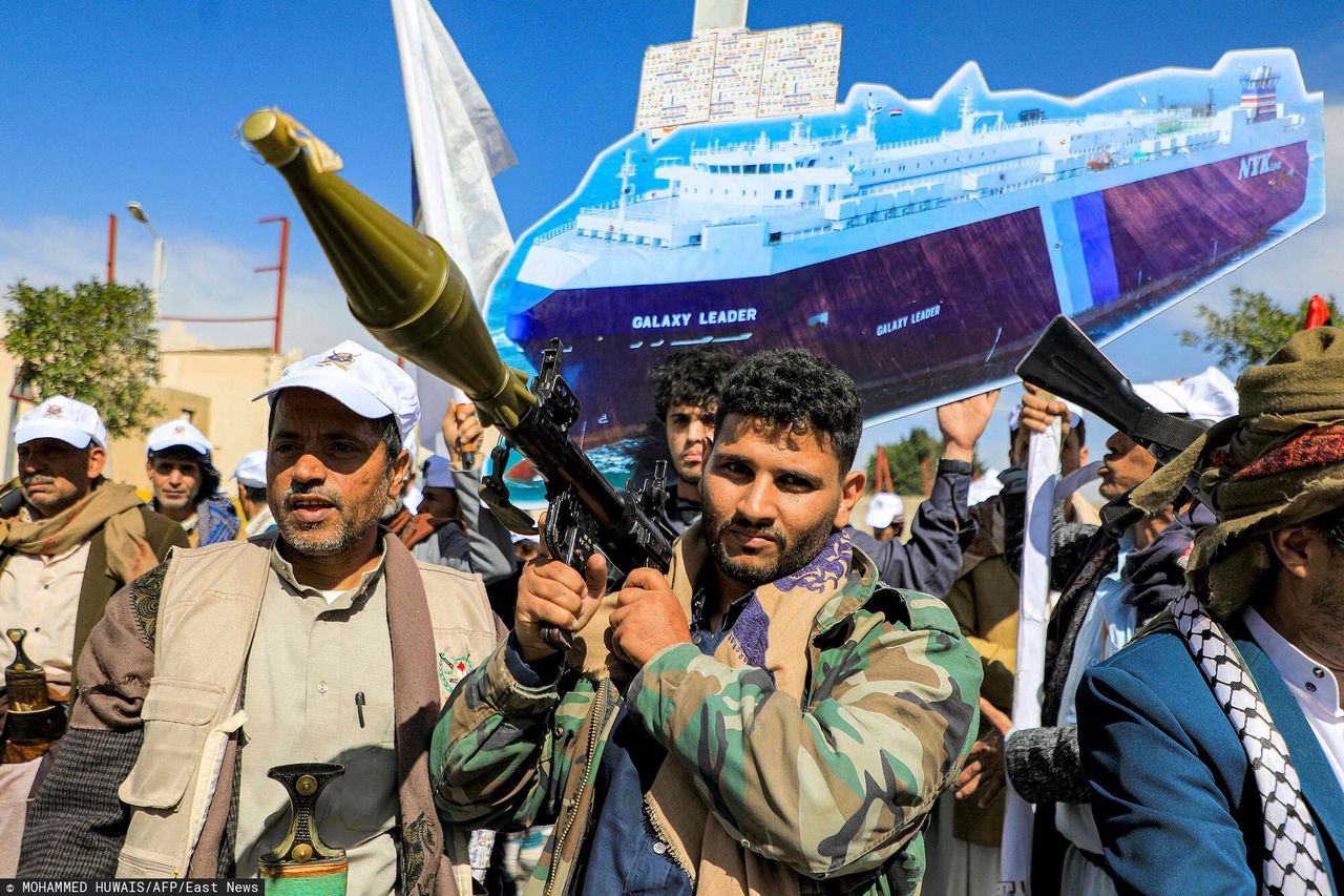 Yemeni Houthi rebels have been attacking commercial ships in the Red Sea since mid-November 2023.