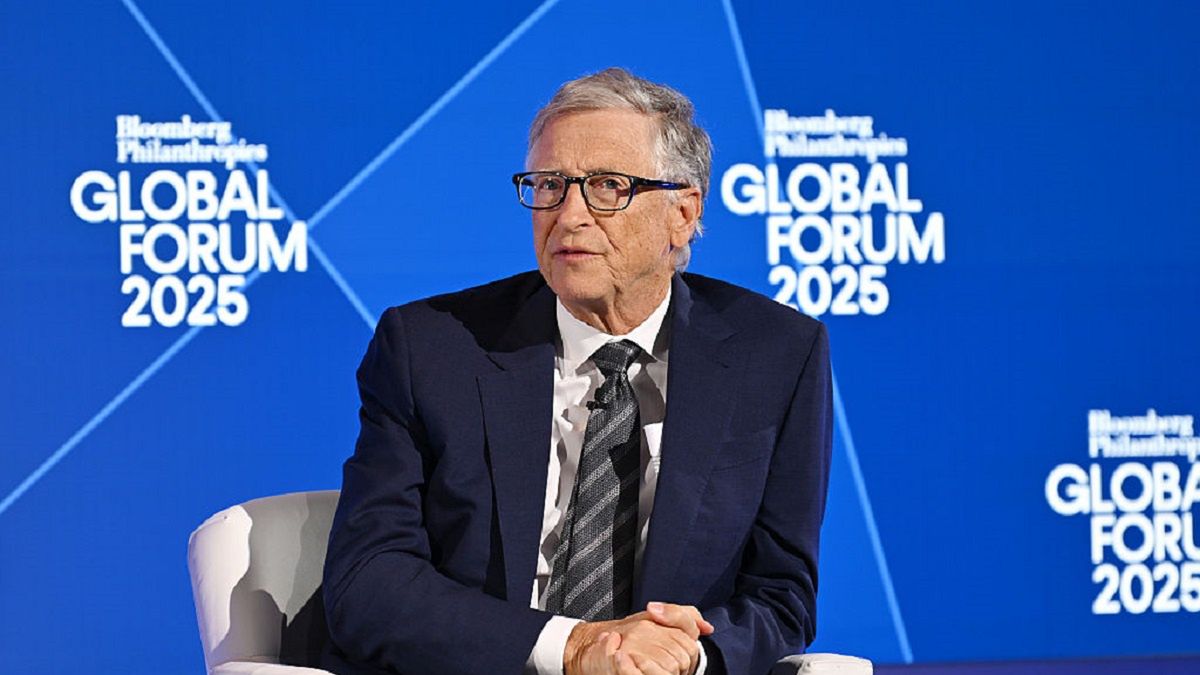 Bloomberg Philanthropies Global Forum 2025
NEW YORK, NEW YORK - SEPTEMBER 24: Bill Gates speaks onstage at the Bloomberg Philanthropies Global Forum 2025 at The Plaza Hotel on September 24, 2025 in New York City. (Photo by Bryan Bedder/Getty Images for Bloomberg Philanthropies)
Bryan Bedder
bestof, topix