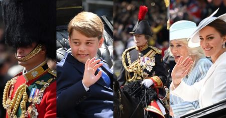 Rodzina królewska zmierza na uroczystości z okazji platynowego jubileuszu królowej Elżbiety: William i Anna na koniach, książęta w karocy... (ZDJĘCIA)