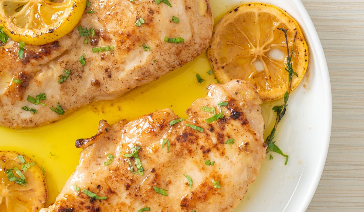 Chicken in lemon sauce - quick recipe for a delicious dinner