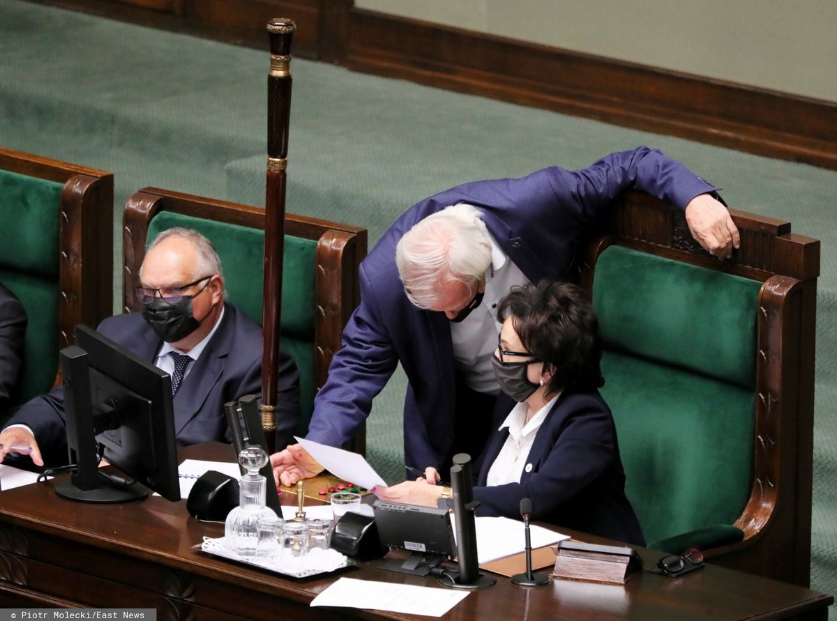 Terlecki o odwołaniu Witek: Oczywistym będzie wniosek o samorozwiązanie Sejmu 