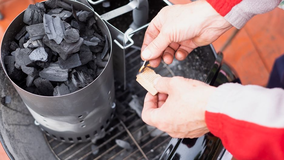 Special charbon or coal for barbecue cooking. Get ready for making fire
Special charbon or coal for barbecue cooking. Get ready for making fire. Man making fire
Koldunova_Anna