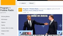 Facebookowa wpadka radiowej Jedynki: udostępniono prześmiewczy mem o Andrzeju Dudzie