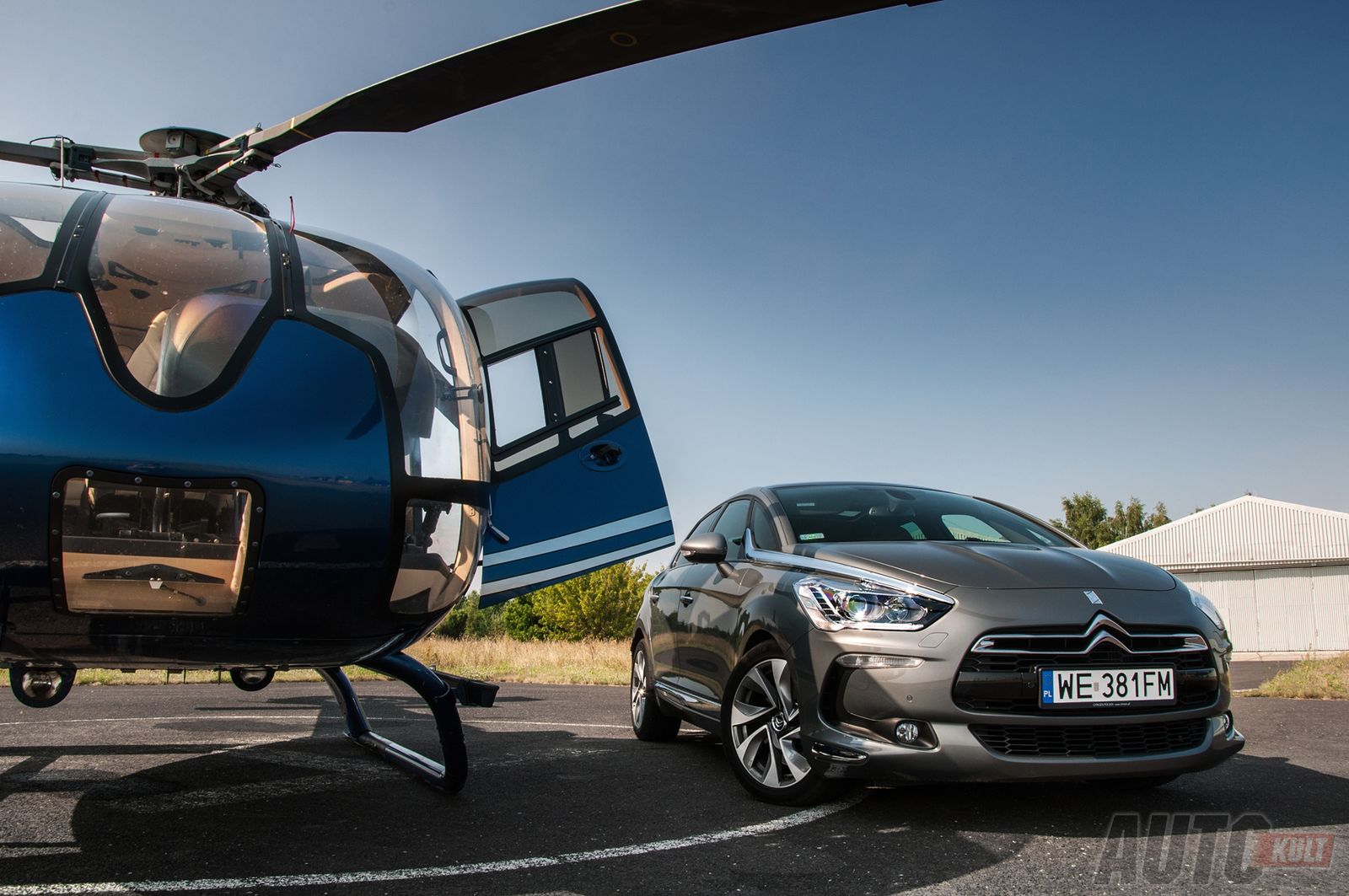 Citroën DS5 i Eurocopter EC130 [galeria autokult.pl] 8