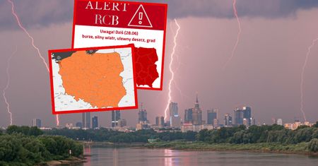 Smsy rozsyłane w całym kraju. Pogodowy armagedon