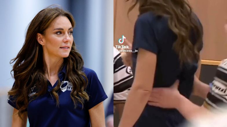 Chłopiec zaczepił od tyłu Kate Middleton. Zaskoczona księżna szybko zareagowała (WIDEO)