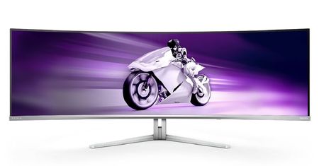 Philips przedstawia 49-calowy gamingowy monitor QD-OLED. Proporcje to bajka