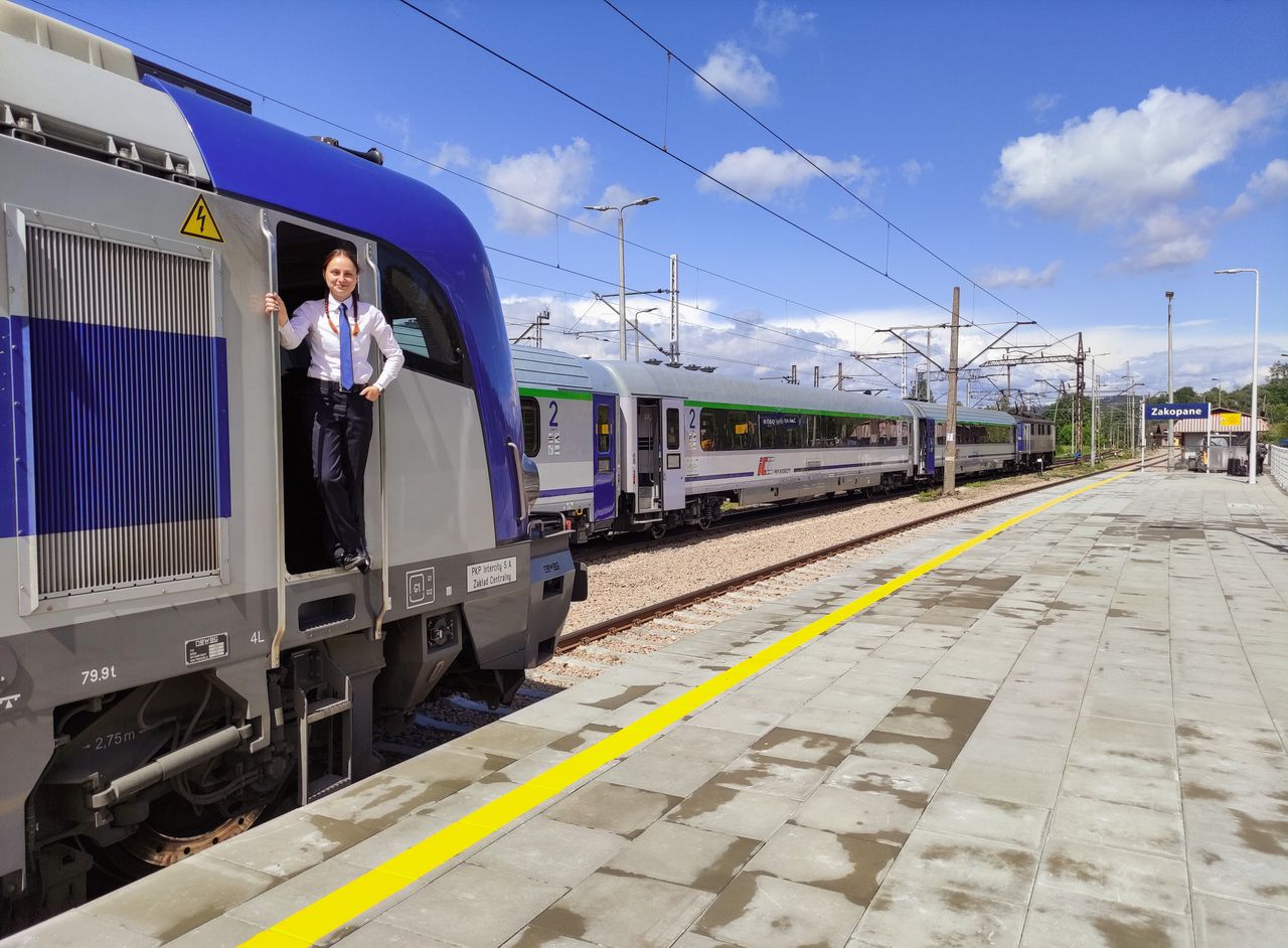 Ula jest jedyną maszynistką w Zakładzie Południowym PKP Intercity w Krakowie