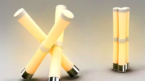 Lampa niczym ognisko 1