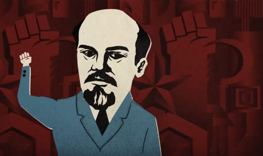 Niesmaczna reklama Heyah z Leninem w roli głównej