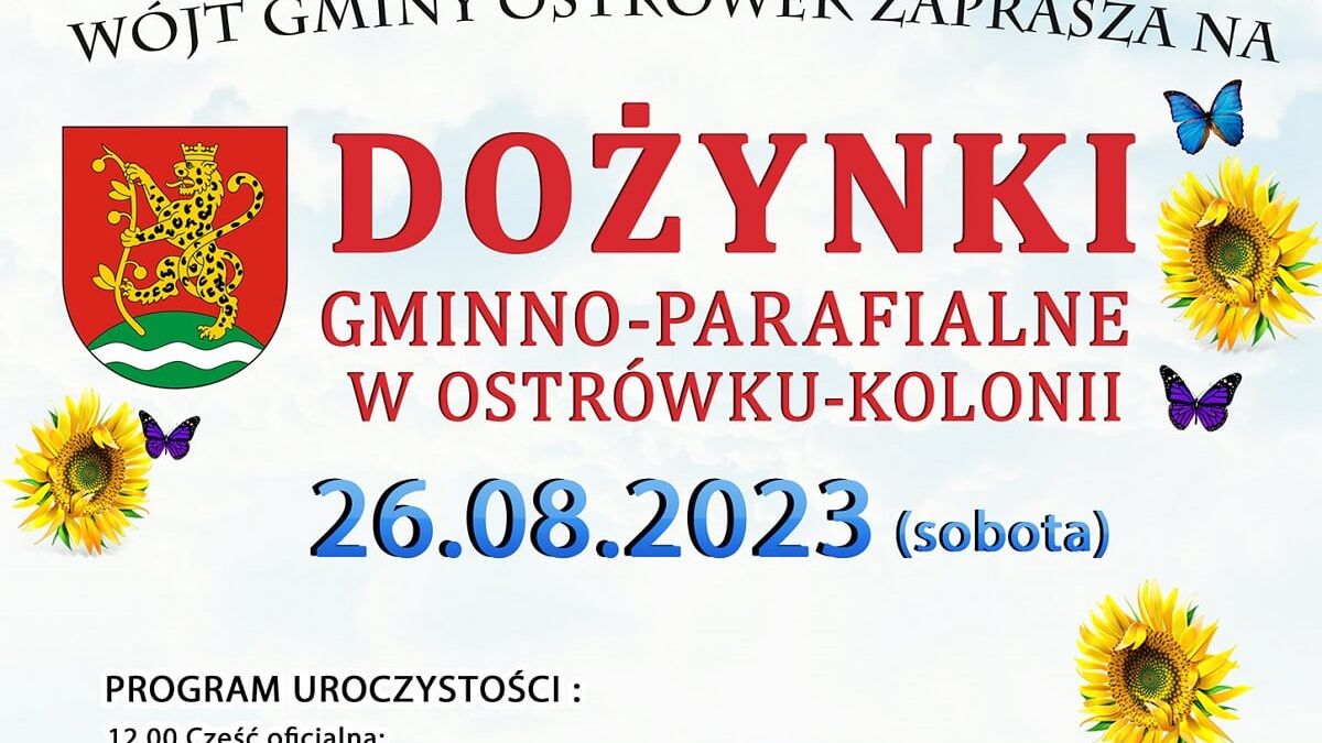 Dożynki w Ostrówku-Kolonii 2023