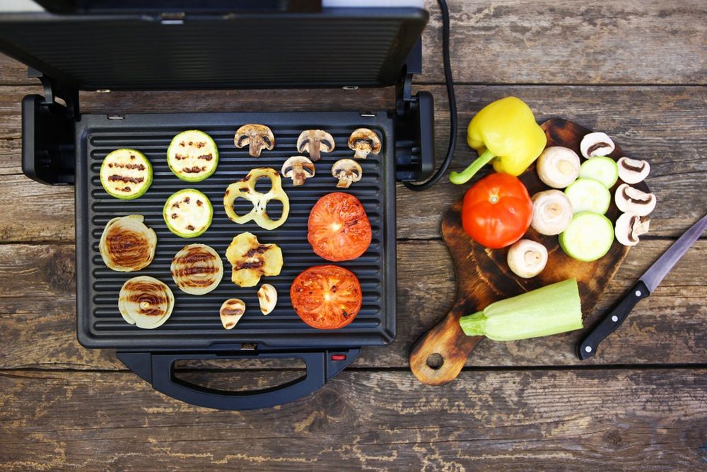 grill grill elektryczny warzywa grillowane 