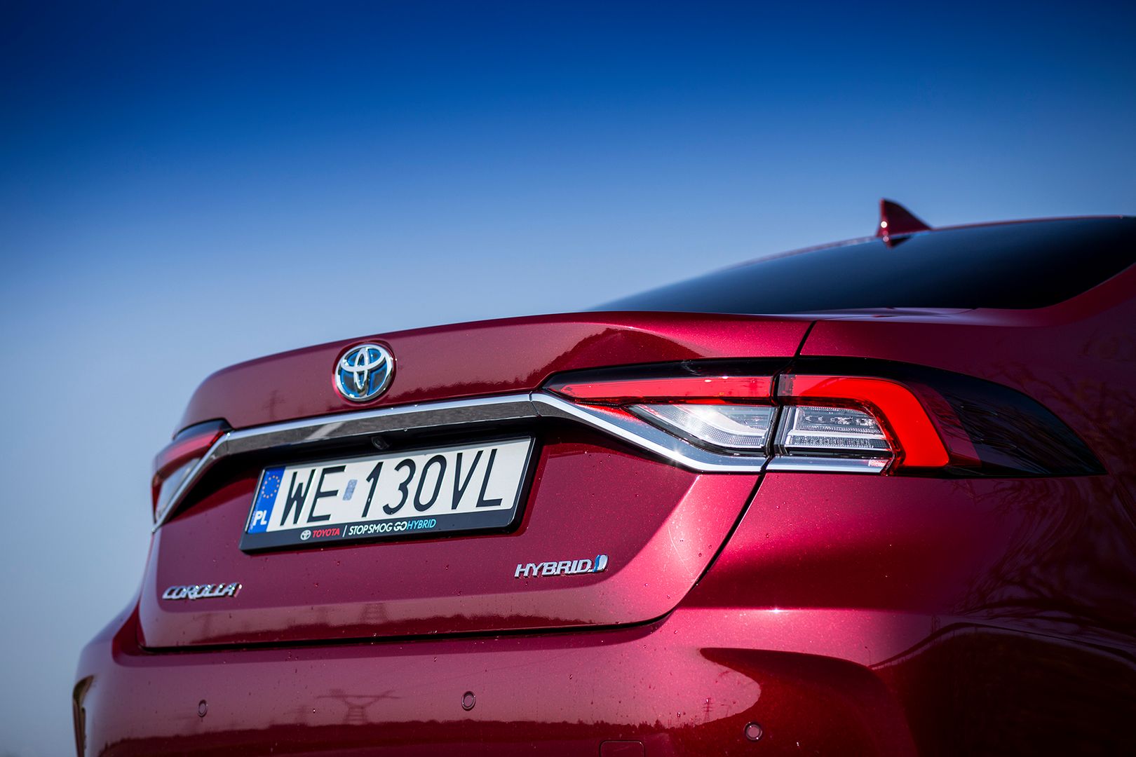 Toyota Corolla sedan 1.8 Hybrid (2019) (fot. Mateusz Żuchowski)