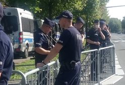 Protest medyków. Zatrzymano busa z materiałami pirotechnicznymi