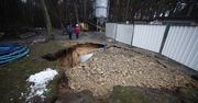 Trzebinia znów się zapadła. Dziura na 25 metrów kwadratowych
