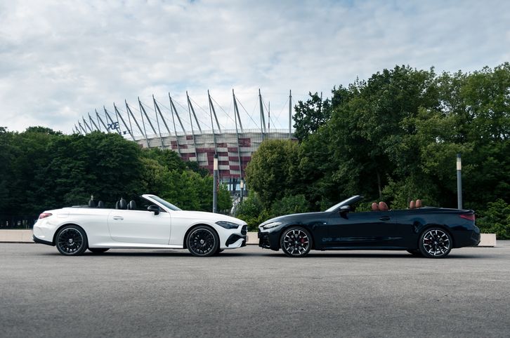 BMW Serii 4 Convertible vs. Mercedes-Benz CLE Cabriolet