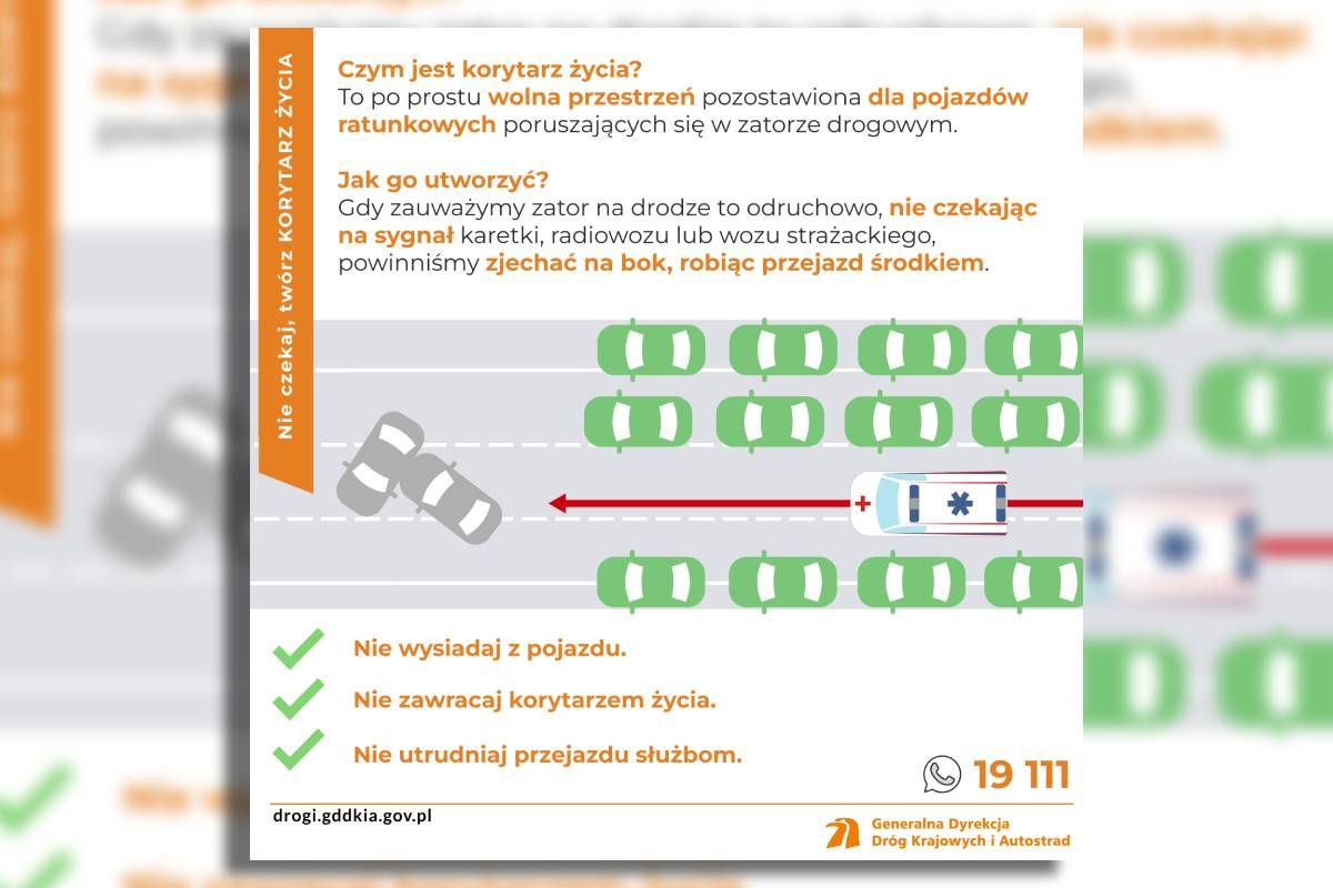 Nie czekaj, twórz KORYTARZ ŻYCIA