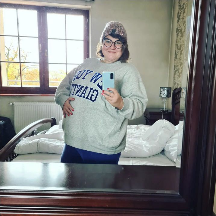 Dominika Gwit dziękuje za gratulacje i opowiada o samopoczuciu po porodzie