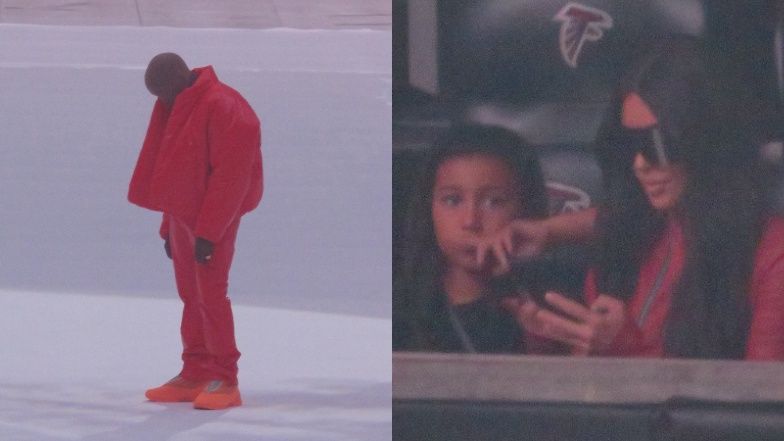 Kanye West podczas premierowego koncertu w Atlancie