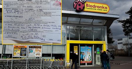 Poszła na zakupy do Biedronki. Wróciła ze łzami i mandatem