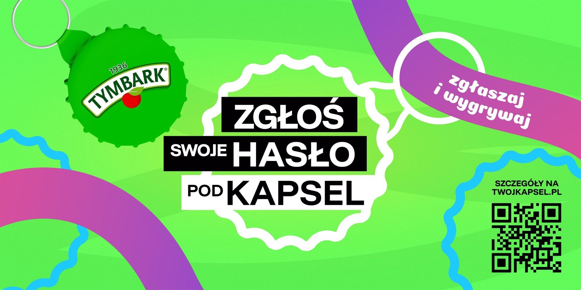 Tymbark oddaje hasła spod kapsli w ręce konsumentów