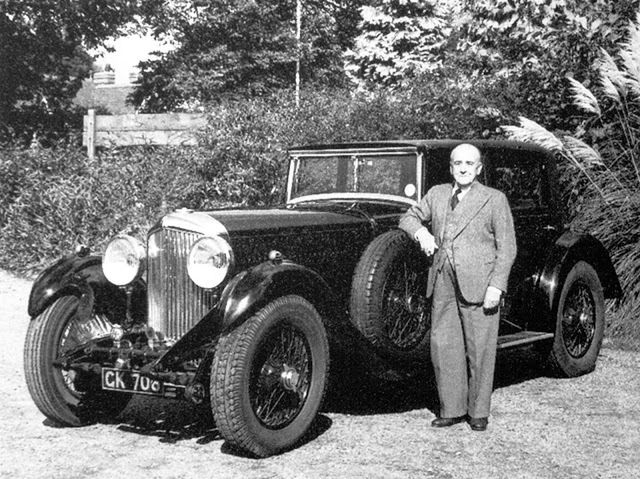 Bentley przy prywatnym egzemplarzu modelu 8 Litre