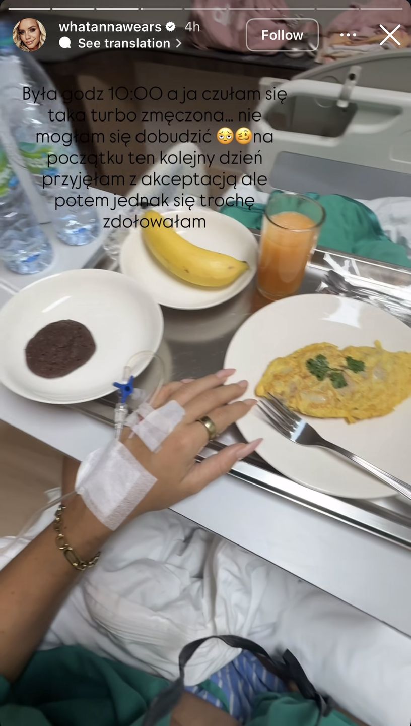 Anna Skura w szpitalu na Bali