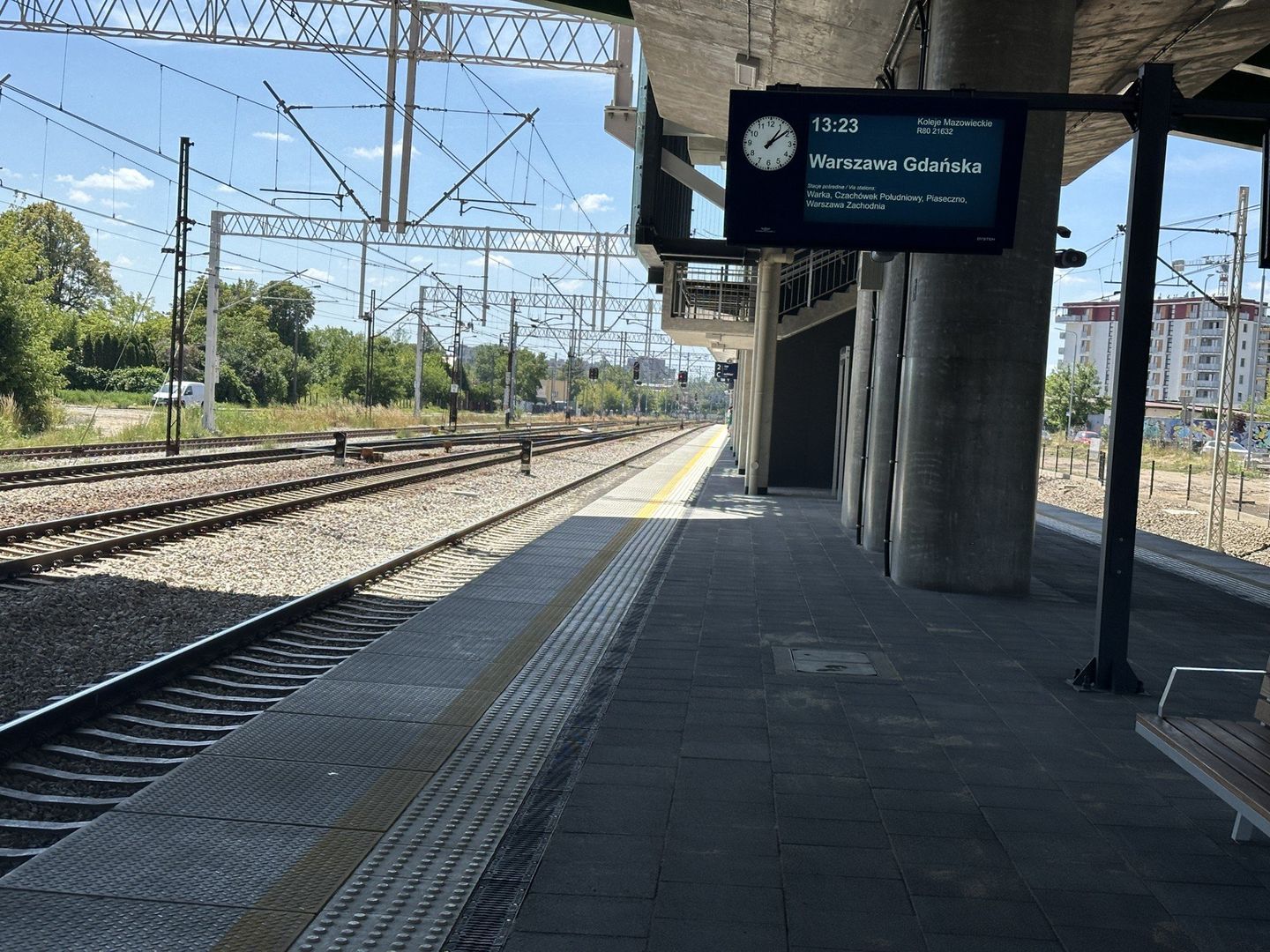 Przystanek kolejowy Radom Wschodni już dostępny dla podróżnych.