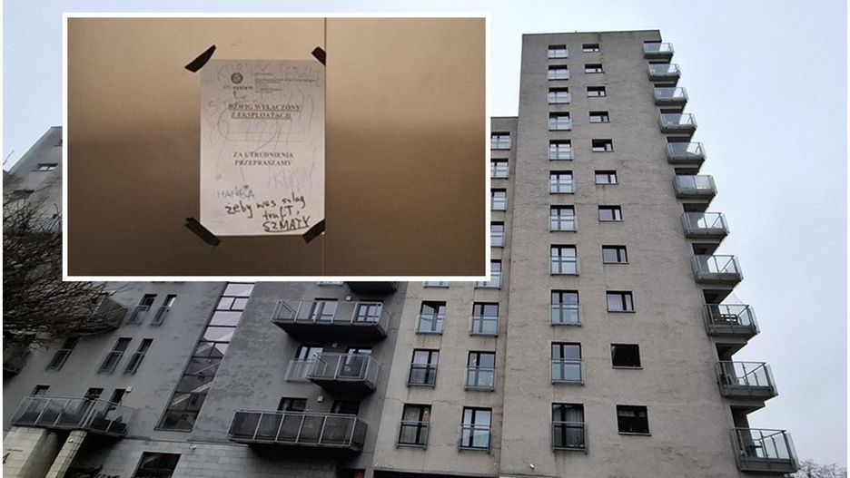 11-piętrowiec bez sprawnej windy