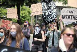 Protest przed ambasadą USA w Warszawie. "Rasizm to też zbrodnia"