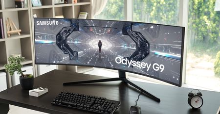 Samsung Odyssey G9 – ogromny monitor o rozdzielczości 5120×1440 i odświeżaniu 240 Hz