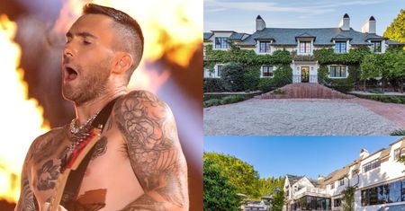 Adam Levine sprzedaje rezydencję za... 47 MILIONÓW DOLARÓW (ZDJĘCIA)