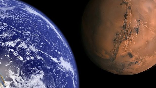 Dziwny obiekt znaleziony na Marsie dzięki Google Earth. Zobacz wideo 1