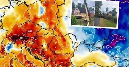 Nawałnice nad Polską. Wiatr zrywa dachy, są doniesienia o zniszczeniach