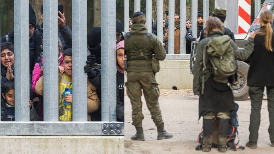 Sytuacja w okolicy Białowieży