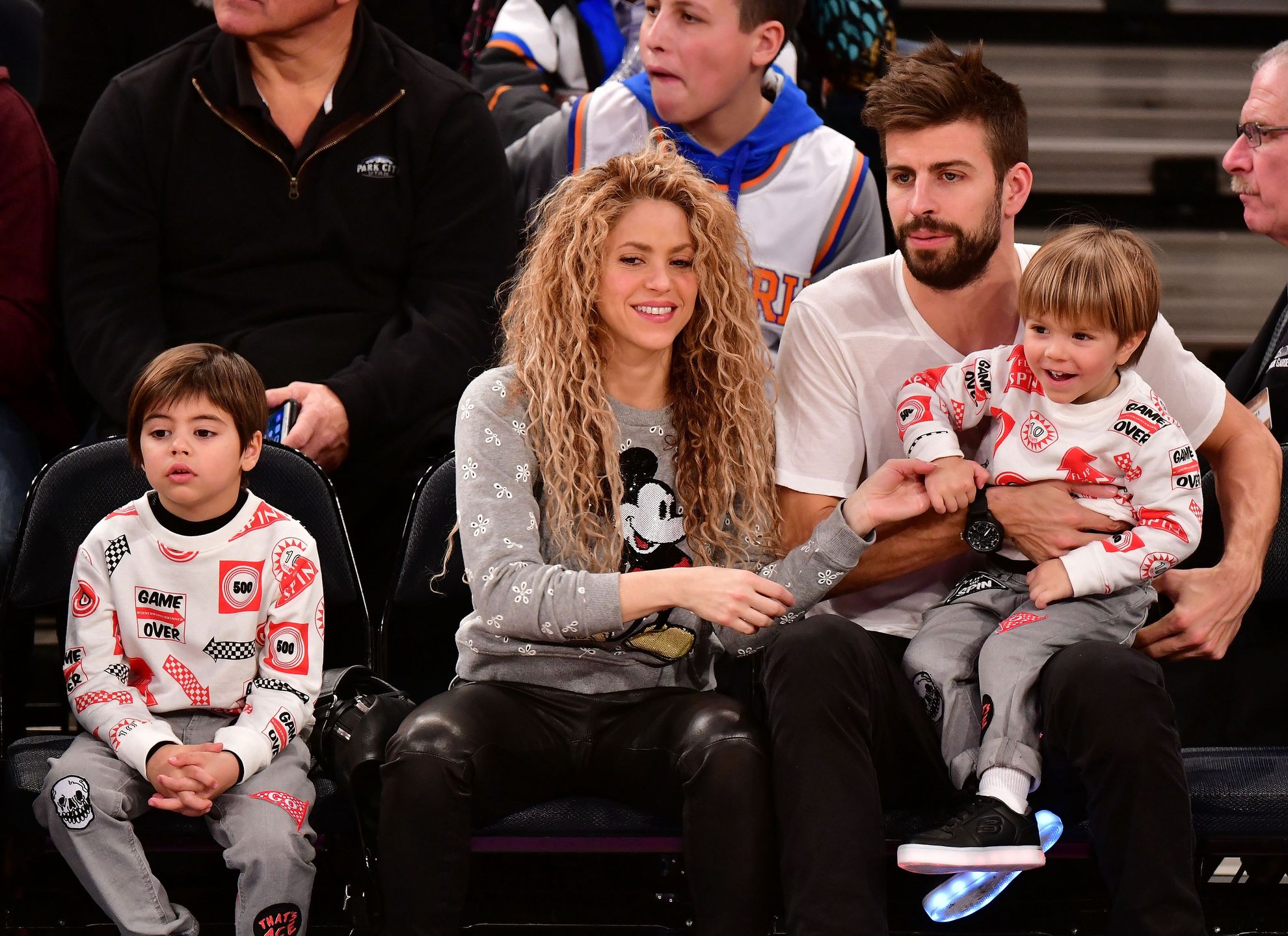 Shakira i Gerard Pique z synami