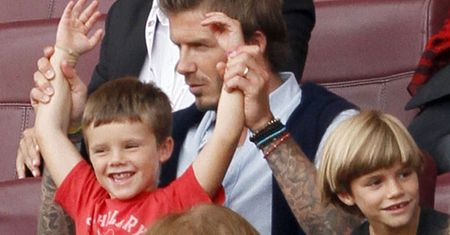 Beckham: "Jestem bardzo wymagającym ojcem"