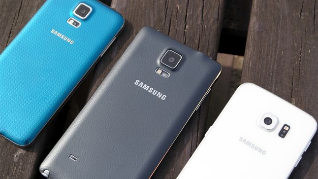 Galaxy S5, Galaxy Note 4 i Galaxy S6 edge