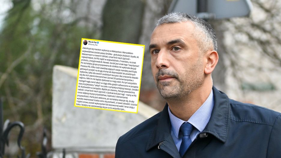 Mocny wpis polityka PiS. Pisze o kryzysie w partii