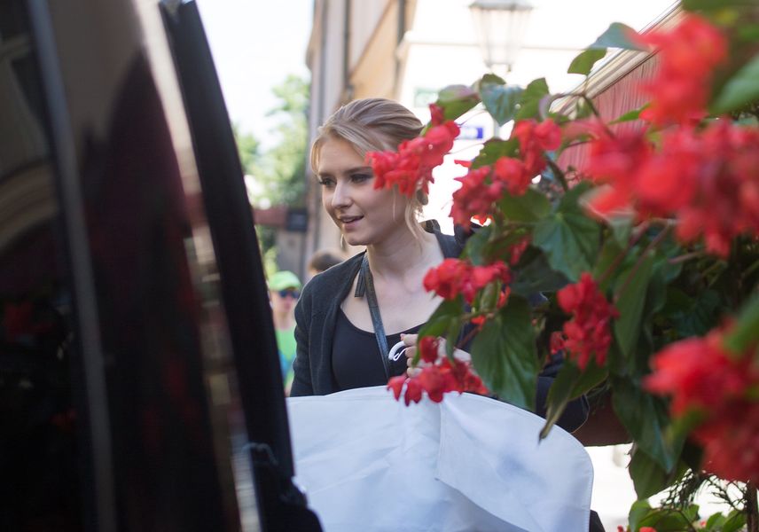 Kinga Duda wspiera ojca w ostatnim dniu kampanii wyborzczej