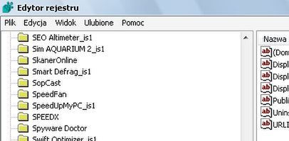 Rejestr XP: Porządki w "dodaj lub usuń programy" 3