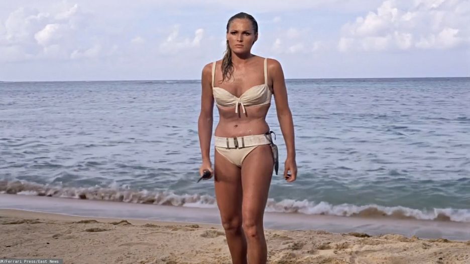 Ursula Andress była pierwszą dziewczyną Bonda 